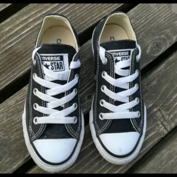 converse size 3 black